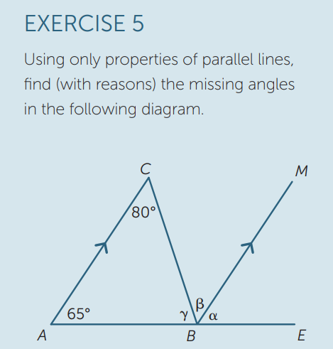 angles problem solving year 7