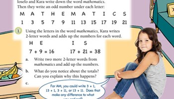 An odd spell of maths Image