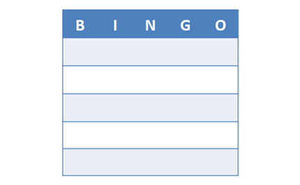 Factors bingo Image