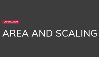 Area and scaling Image