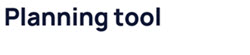 Planning tool Image