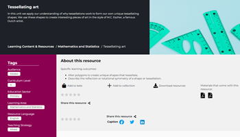 Tessellating art Image